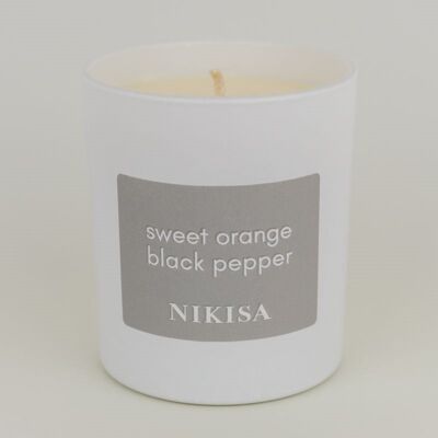 Sweet Orange and Black Pepper Candle (30cl)