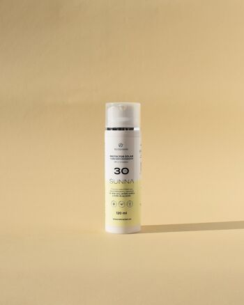 Crème solaire hydratante réparatrice +30 1