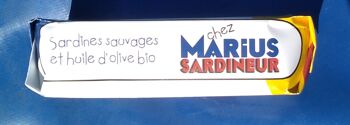 Conserve de sardines "Marius" à l'huile d'olive 3