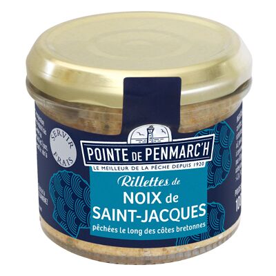 Spreadable scallop rillettes - 100g verrine