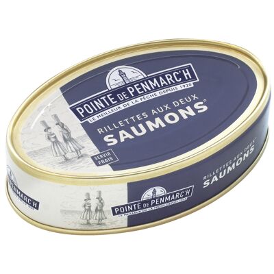 Spreadable Rillettes with two salmon