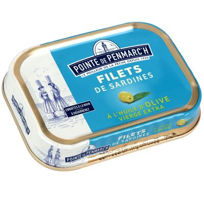 Filets de sardines à l'huile d'olive vierge extra