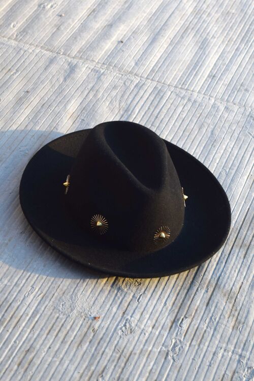 Chapeau d'hiver - Borée noir