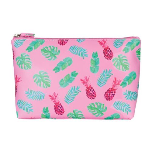 Pineapple Palm medium soft a-line Kosmetiktasche