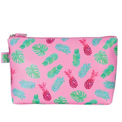 Pineapple Palm large luxe bag