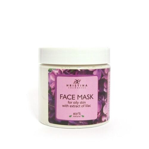 Face Mask with Lilac Extract - for Oily Skin, 200 ml