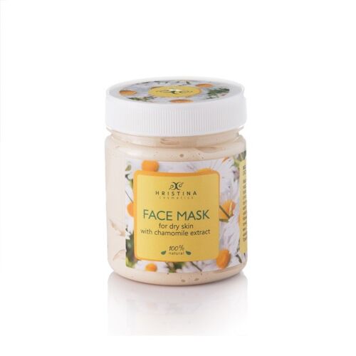 Face Mask with Chamomile - for Dry & Sensitive Skin, 200 ml
