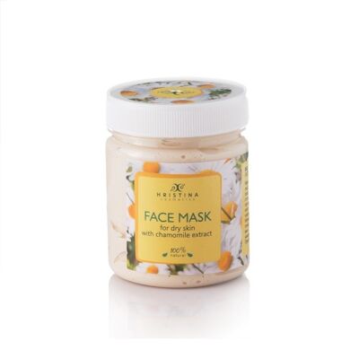 Gesichtsmaske mit Kamille - für trockene & empfindliche Haut, 200 ml
