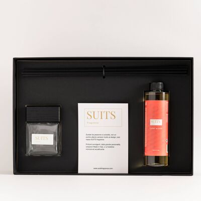 Luxury box diffusore ambiente suits fragrance - capri bloom