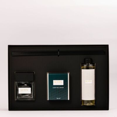 Luxury box diffusore e candela suits fragrance - cortina w