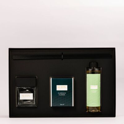Luxury box diffusore e candela suits fragrance - florence f