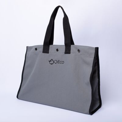QiEco One' Tote Bag (Stone Grey Edition)