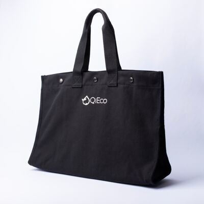 QiEco One' Tote Bag (Charcoal Edition)