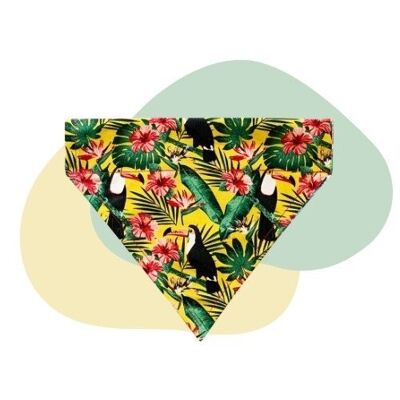 Tropical Toucan Bandana  L Bandana