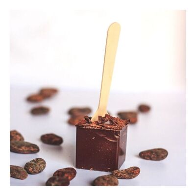 Nibbed Organic Dark Chocolate Melting Spoon