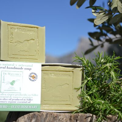 Olive and Rosemary natural soap