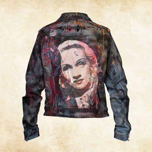 Jeansjacke Women Marlene Dietrich