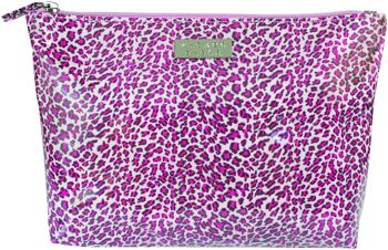 Sac Jungle Pink medium soft sac à cosmétiques A-line