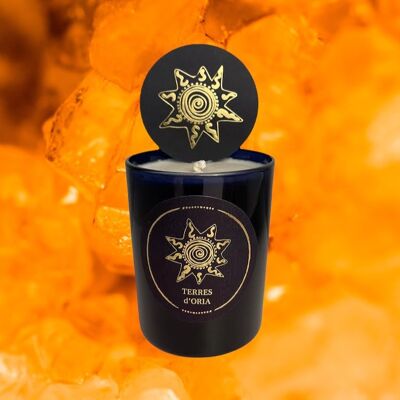 amber candle