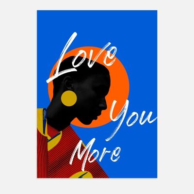 Poster Poster - Love you more