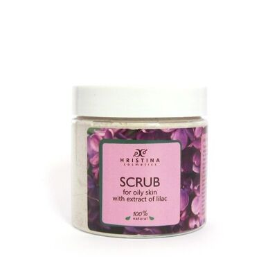 Face Peeling with Lilac Extract - for Oily Skin, 200 ml