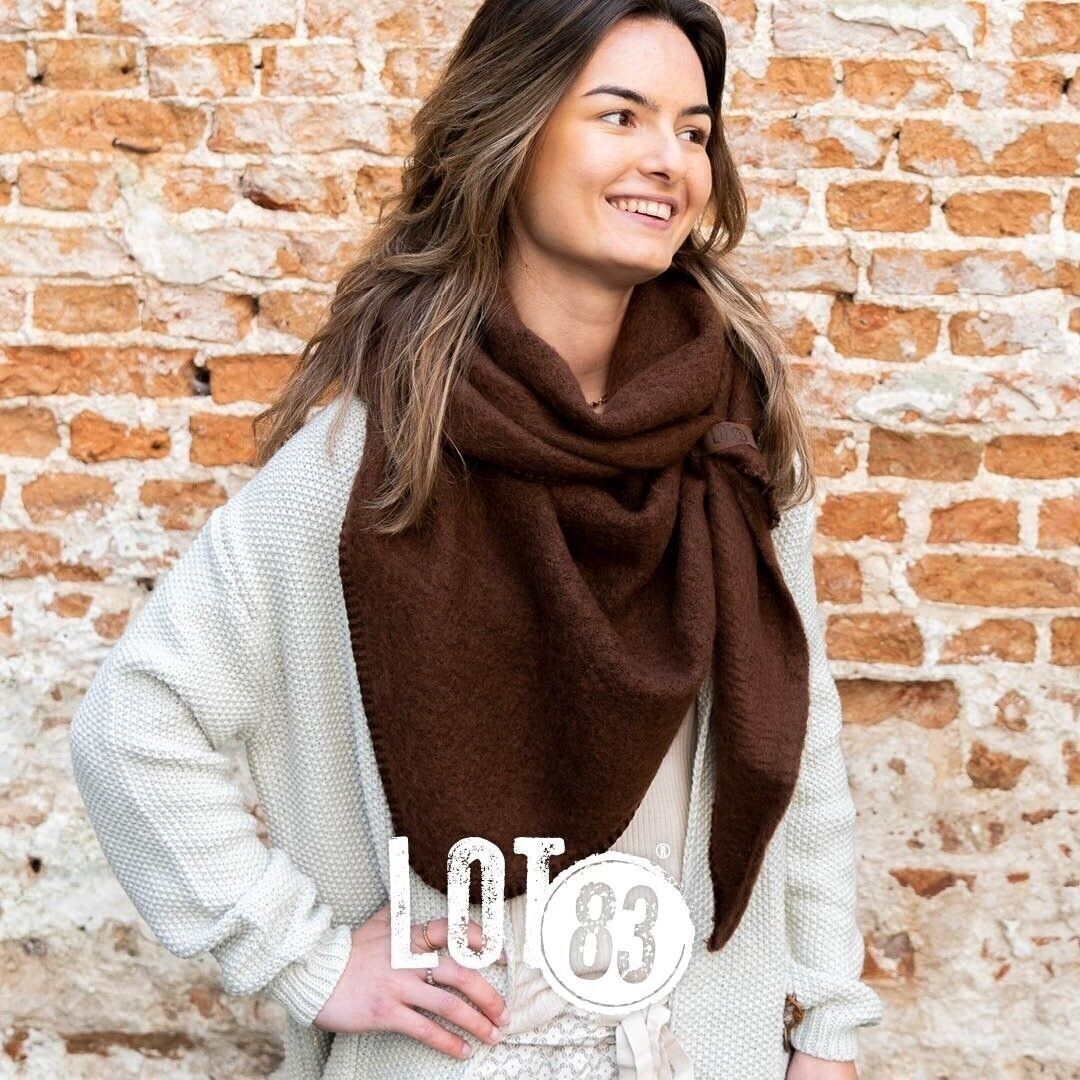 Sciarpa Nina Marrone