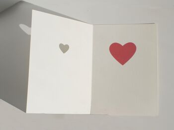 Carte de coeur simple 3