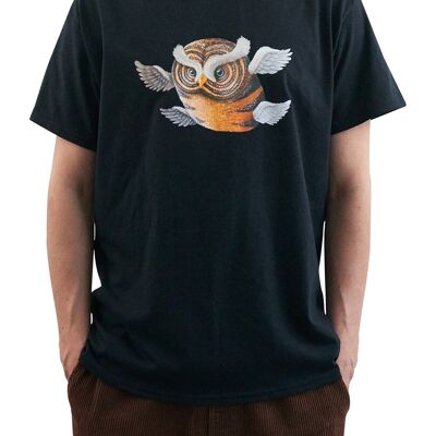 LaineK5 – Owl One #1 – Schwarz – T-Shirt