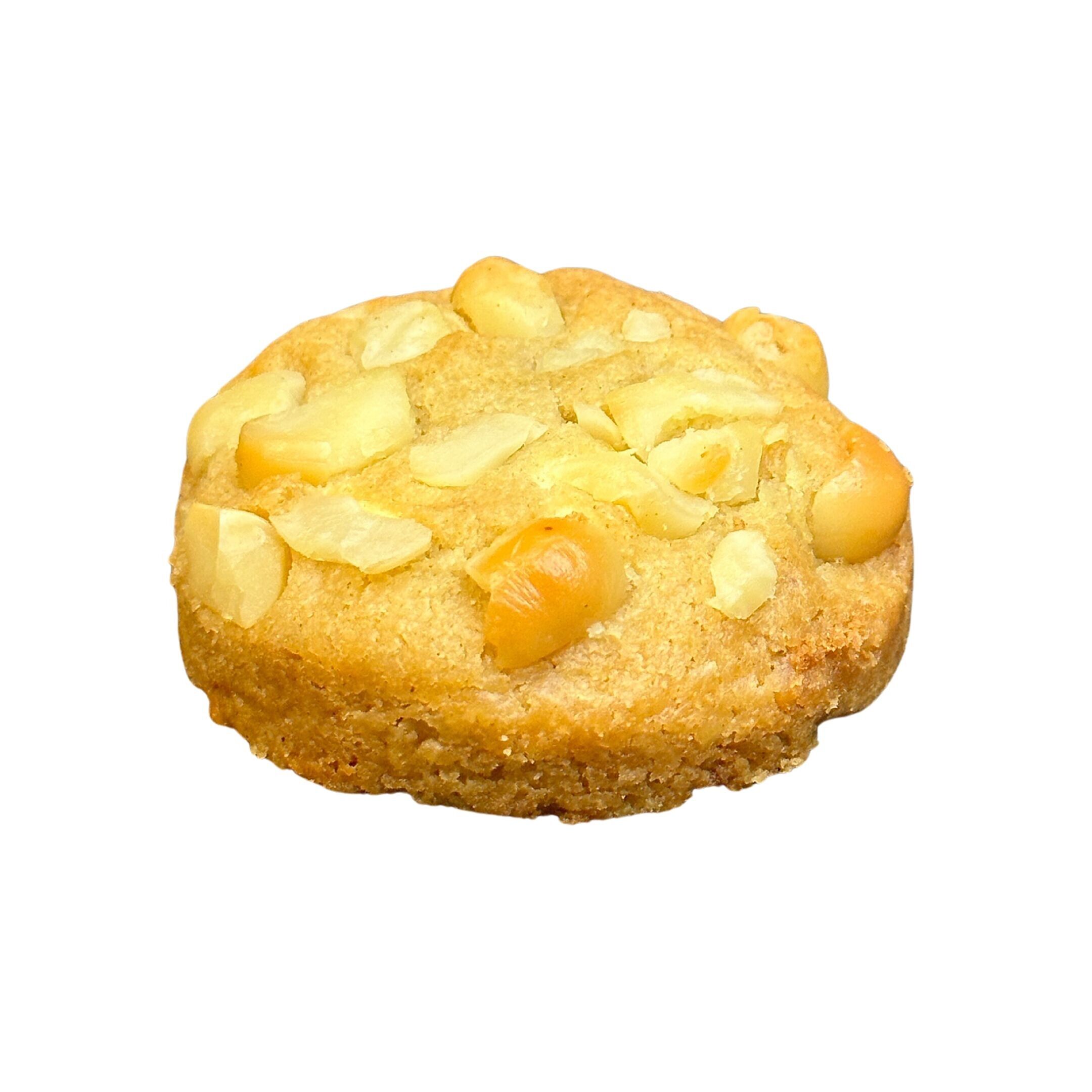 Keks aus Macadamia und weißer Schokolade