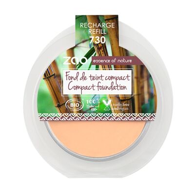 Zao Compact Makeup Refill 730 - Ivoire