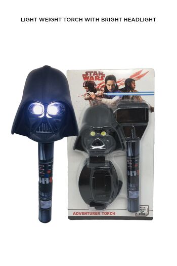 Torche d'aventure 3D Star Wars Dark Vador 2