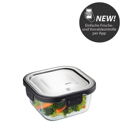 Food Storage Container Milo, Square, 500 Ml