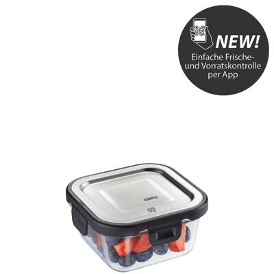 Food Storage Container Milo, Square, 300 ml