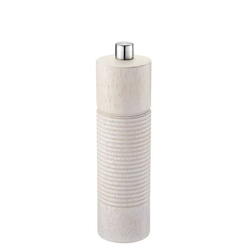 Salt Or Pepper Mill Tedoro, 18 Cm White