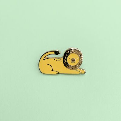 Lion Hard Enamel Pin