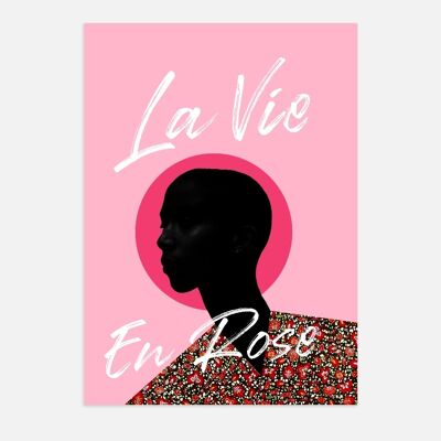 Poster Poster - Leben in Rosa