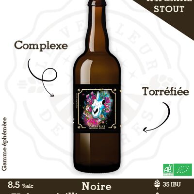 Cerveza Ecológica Watcher - Catherine - Imperial Stout 8,5% 75cl