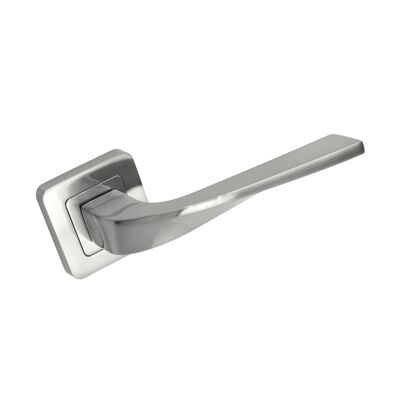 8842 MAXIM rosette handle with satin nickel finish.