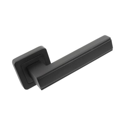 8855 CHAI rosette handle in matte black finish.