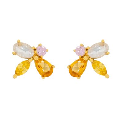 Cinema Orange Earrings