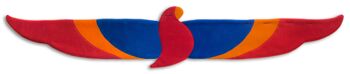 Coussin chauffant ventre & dos, perroquet, rouge 2