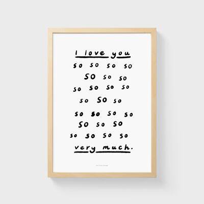 A3 Quote Wall Art Print 25