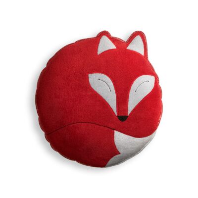 Cuddly pillow, fox, red