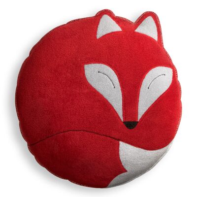 Cuddly pillow, fox - red