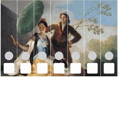 File labels Goya