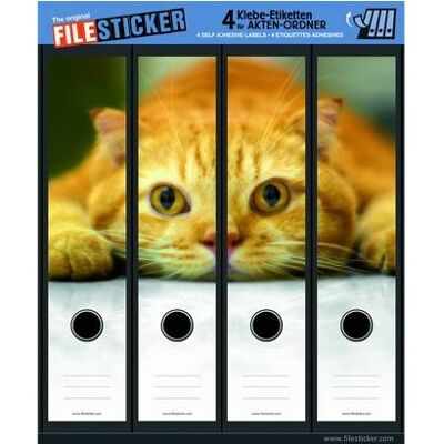 FileSticker - Rote Katze