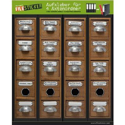 FileSticker - Apothekenschrank