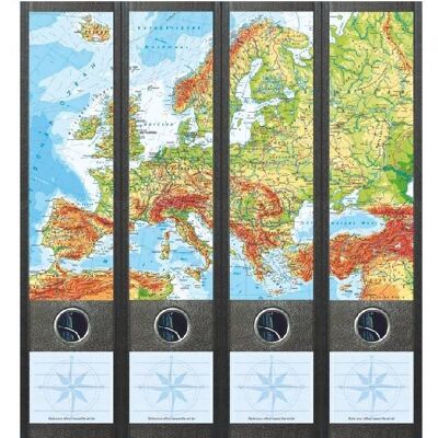 File Art Kaart van Europa