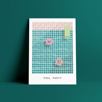 Polacards - pool party 1
