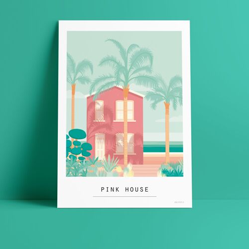 Polapalms - pink house